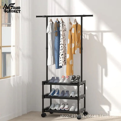 3 LAYERS ATTACHABLE CLOTH RACK