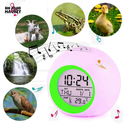 DIGITAL GLOWING ALARM CLOCK